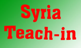 Syria Teach-in